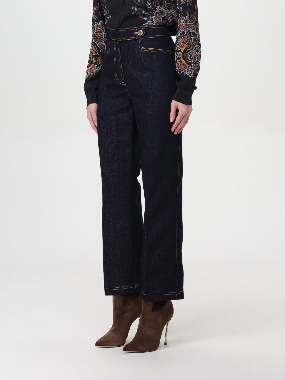 Giglio Jeans Etro in denim di cotone Spedizione gratuita