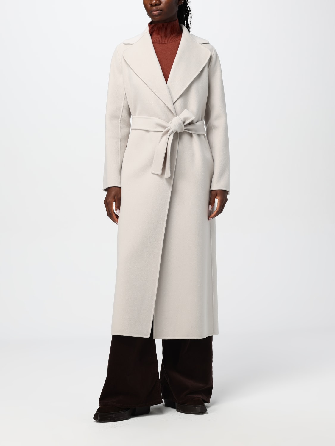Giglio Cappotto 'S Max Mara in lana vergine Sconto di tempo limitato