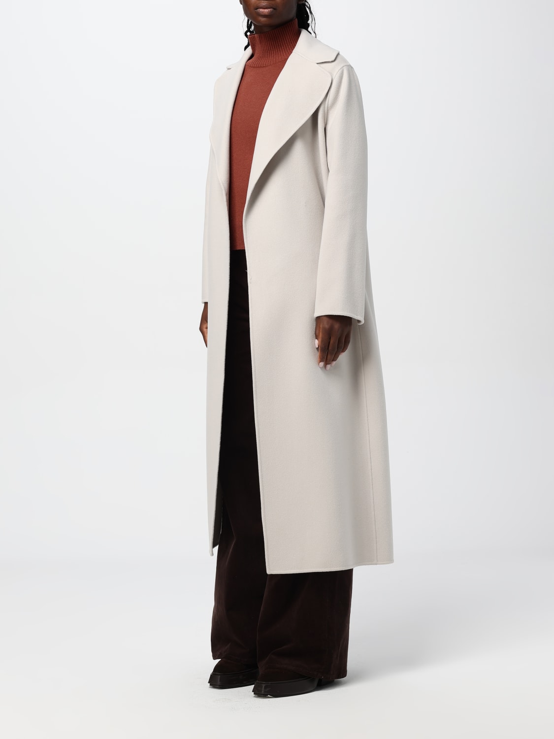 Giglio Cappotto 'S Max Mara in lana vergine Sconto di tempo limitato