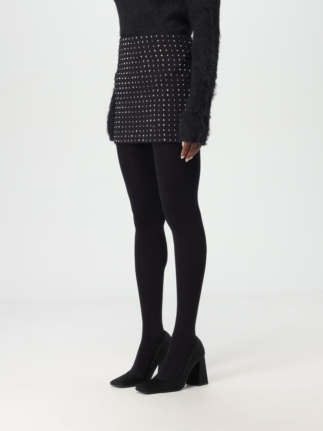Giglio Gonna mini Sportmax in tessuto con strass Vendite stagionali