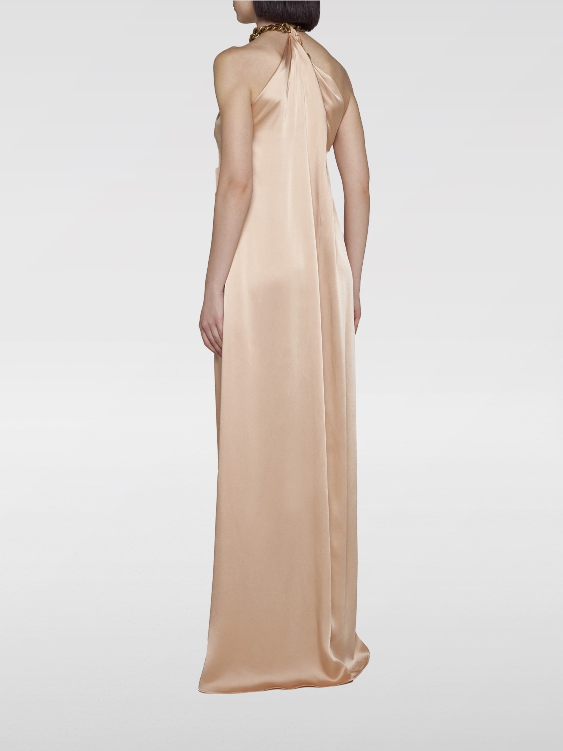Giglio Abito lungo con dettaglio a catena Stella McCartney Online Outlet