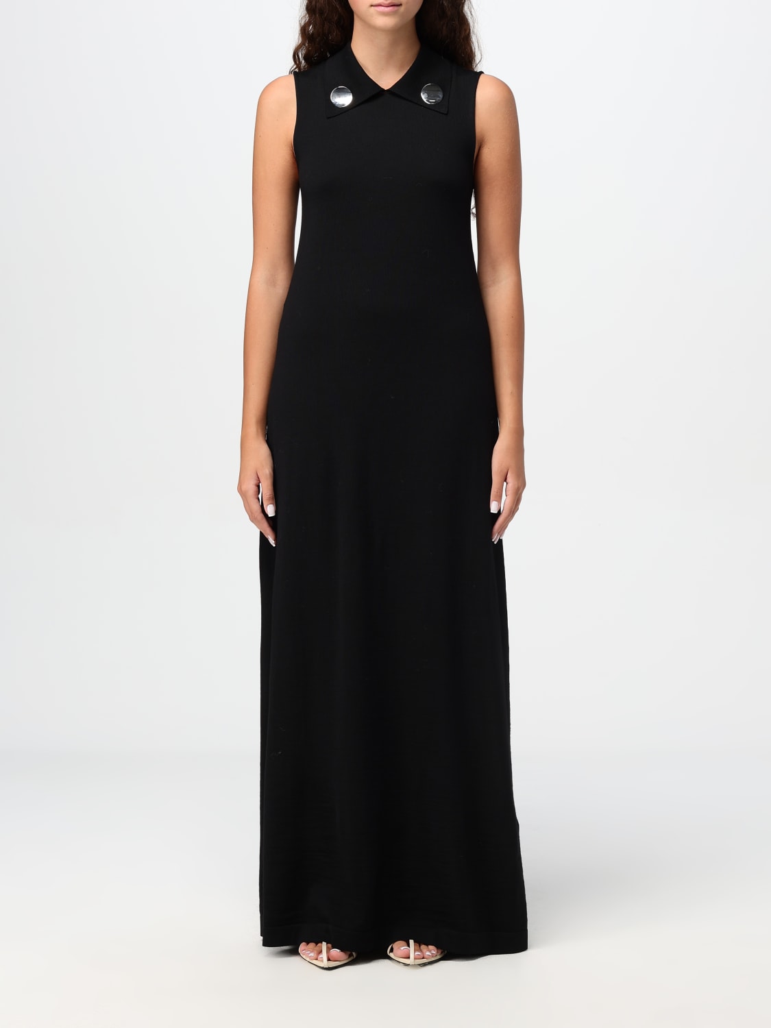 Giglio Abito basic Jil Sander in lana Grandi sconti