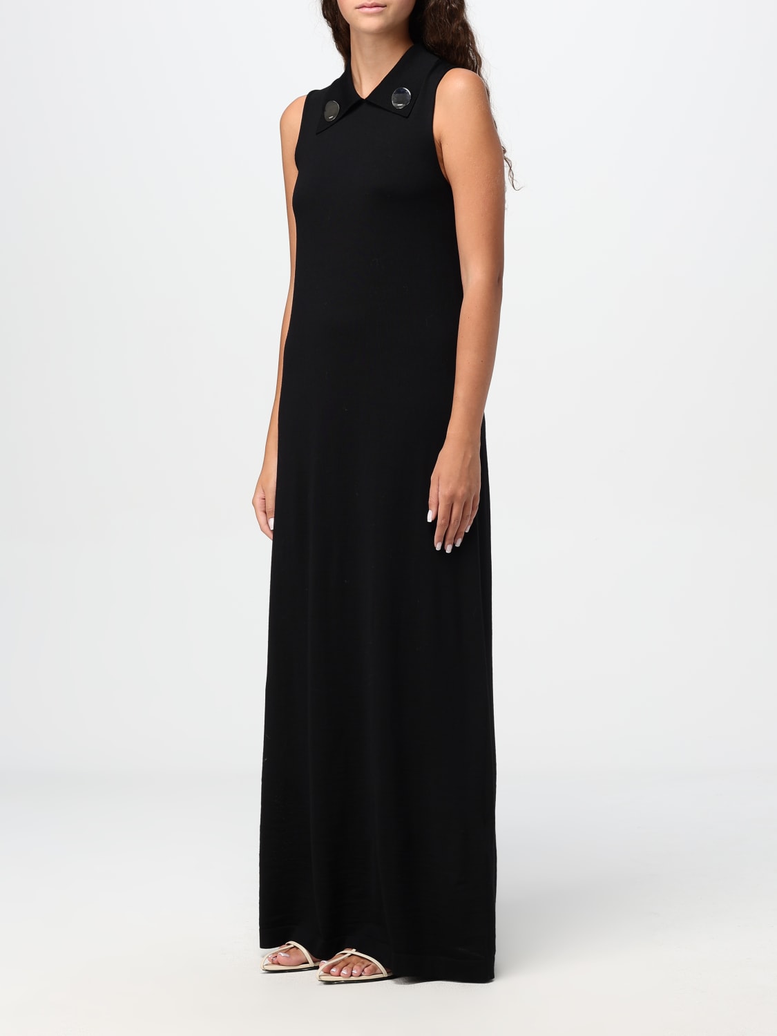 Giglio Abito basic Jil Sander in lana Grandi sconti