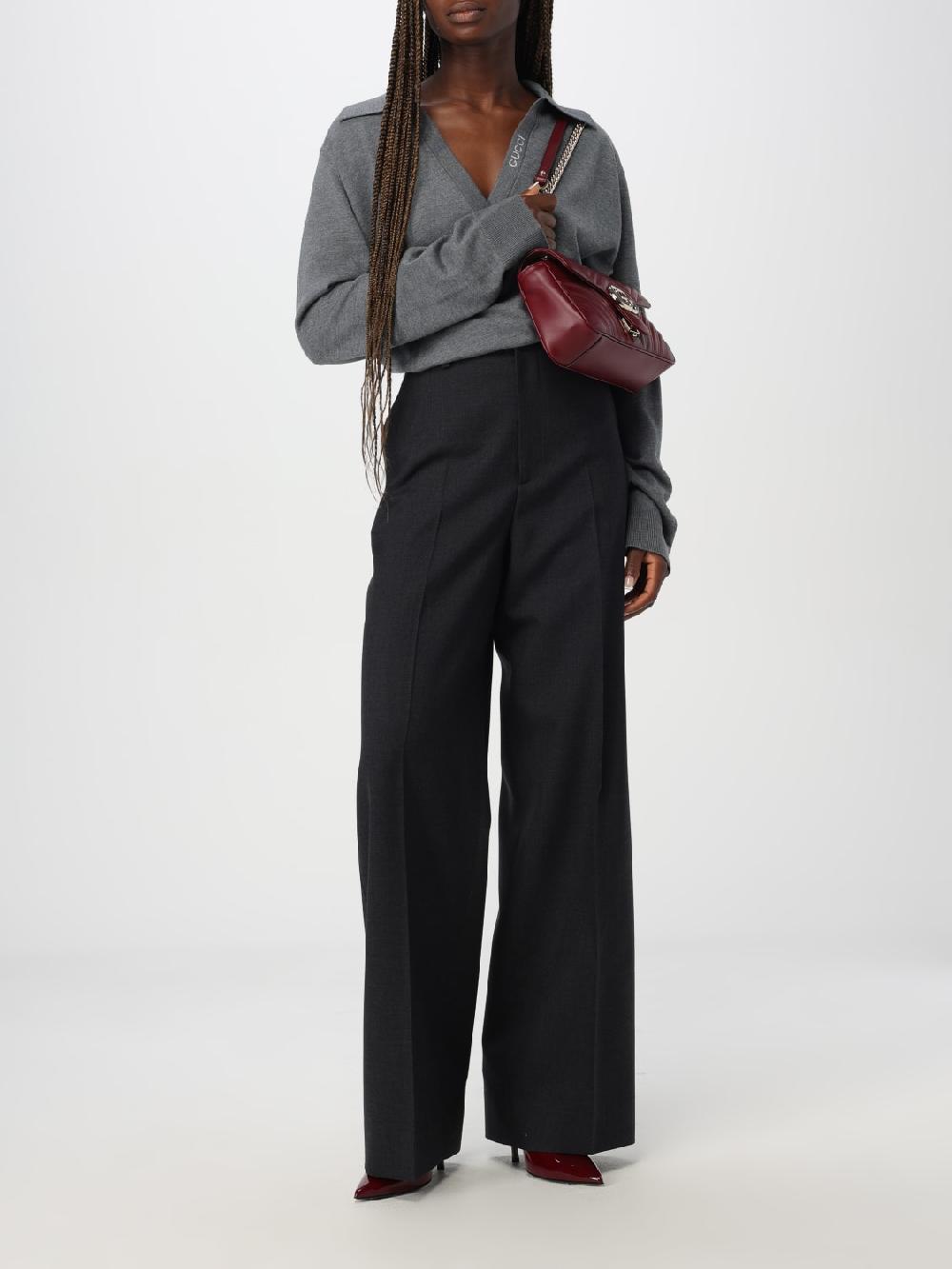 Giglio Pantalone Gucci in lana Fino al 55% di sconto