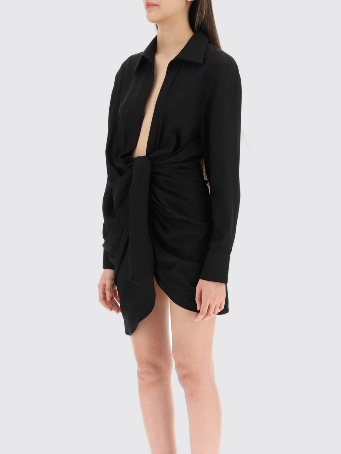 Giglio Abito chemisier Jacquemus in misto viscosa 50% di sconto per tempo limitato