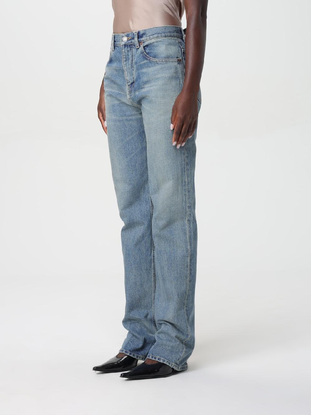 Giglio Jeans Saint Laurent in denim di cotone Italy