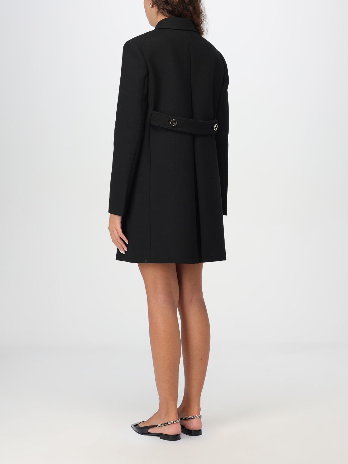Giglio Cappotto a doppiopetto Gucci in misto lana Sottocosto