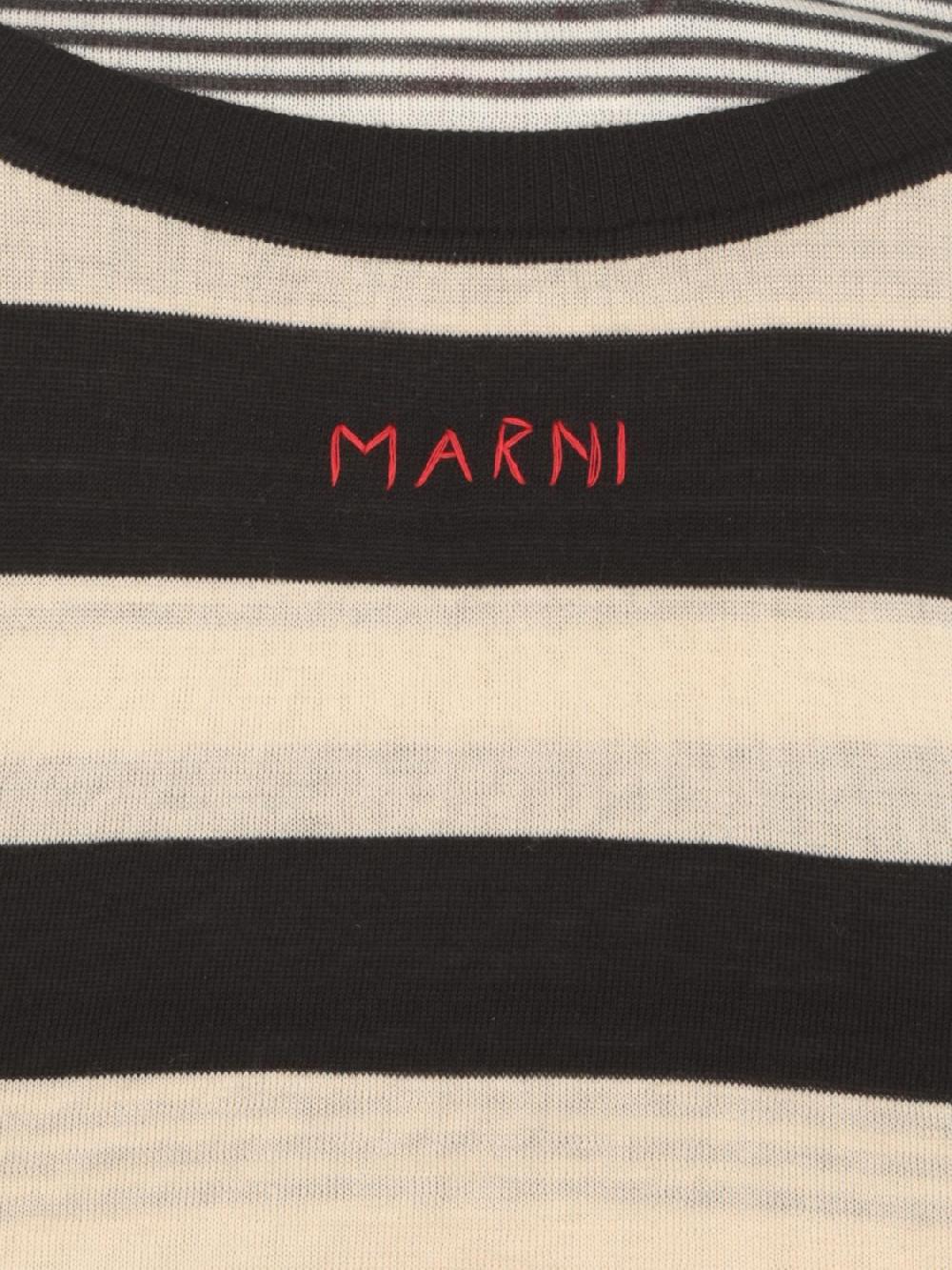 Giglio Abito Marni in maglia di cotone Sconto