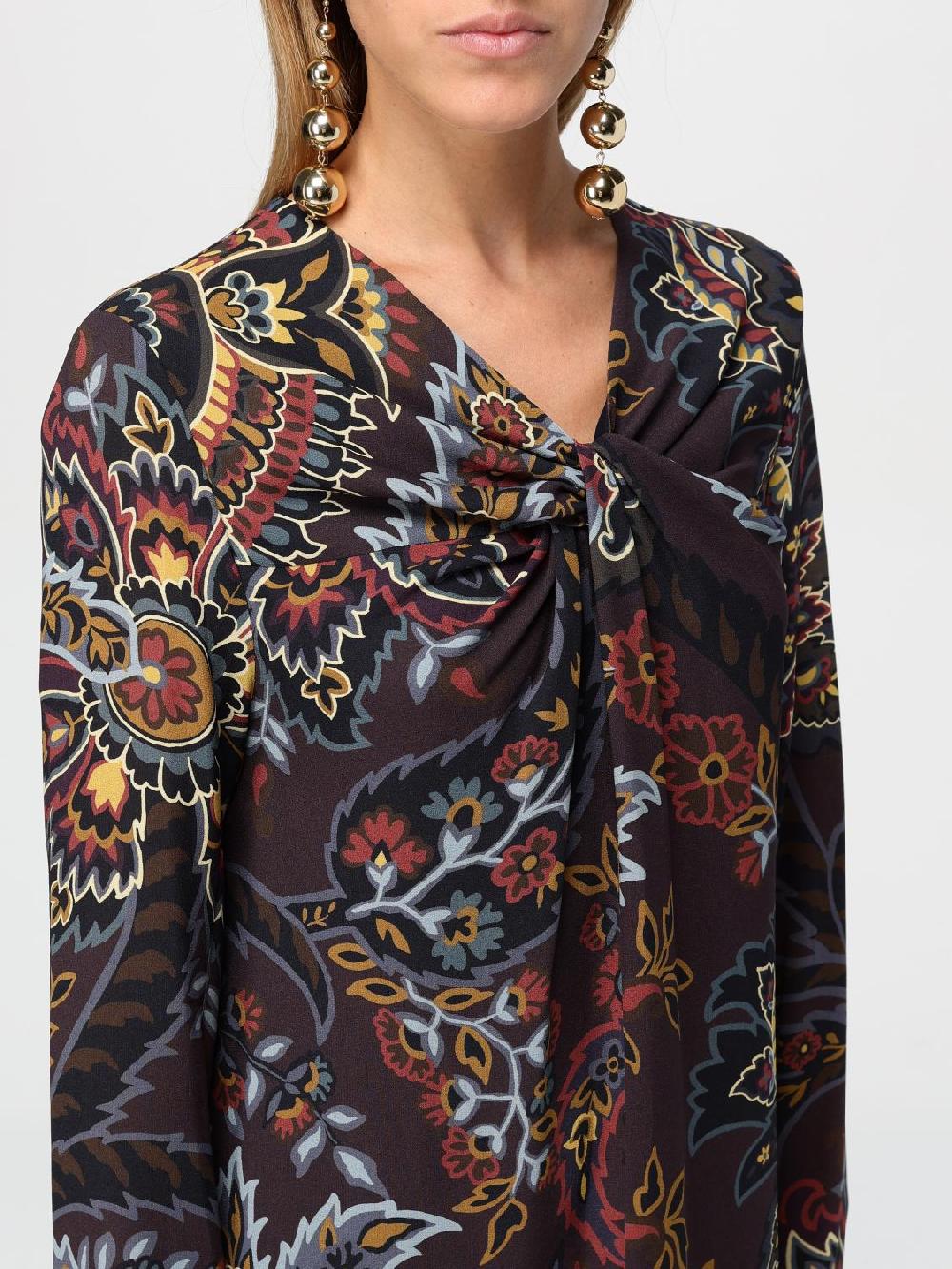 Giglio Abito Etro in viscosa stampata Flash Sale