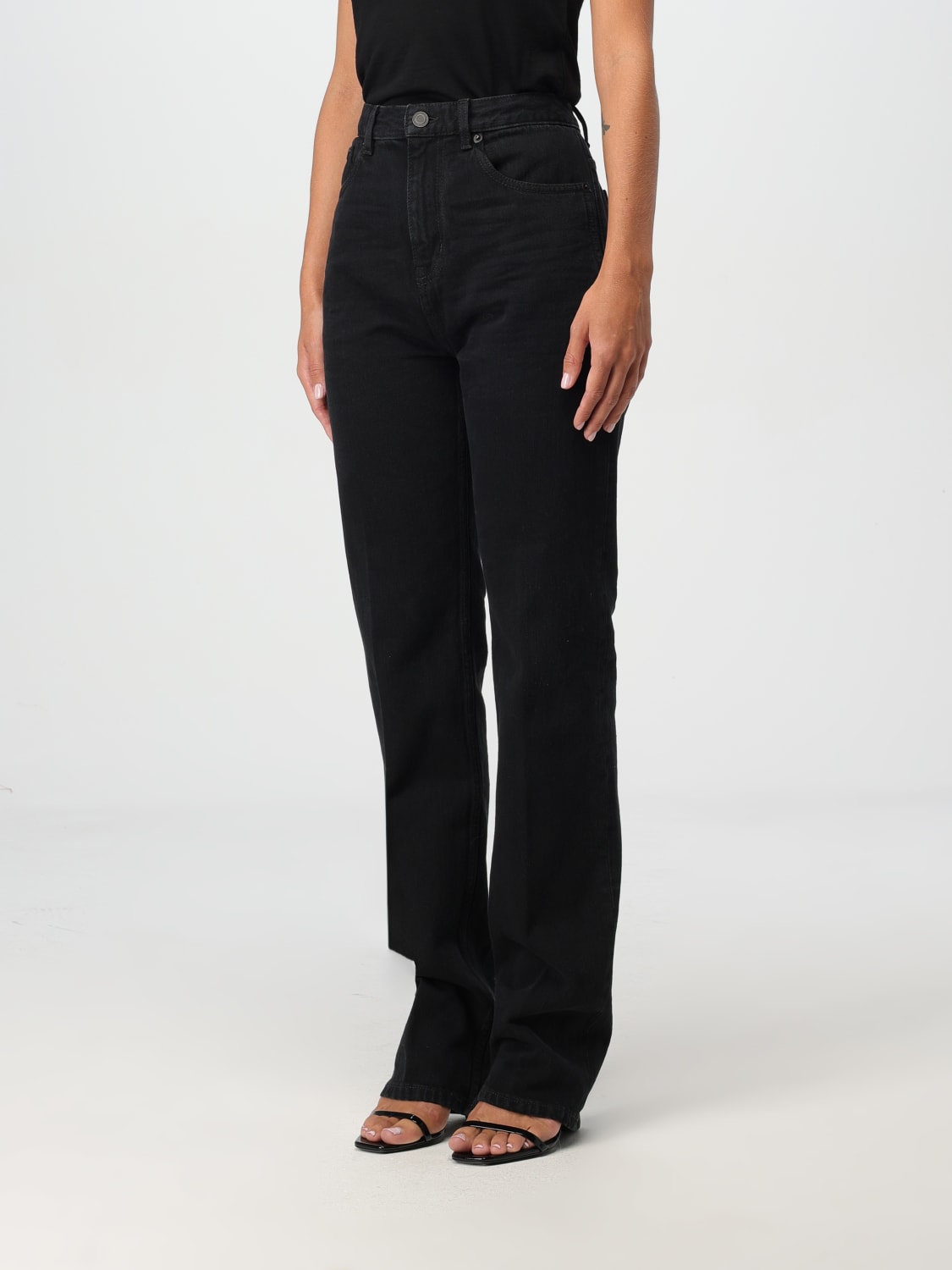 Giglio Jeans Saint Laurent in denim di cotone Fornitura limitata