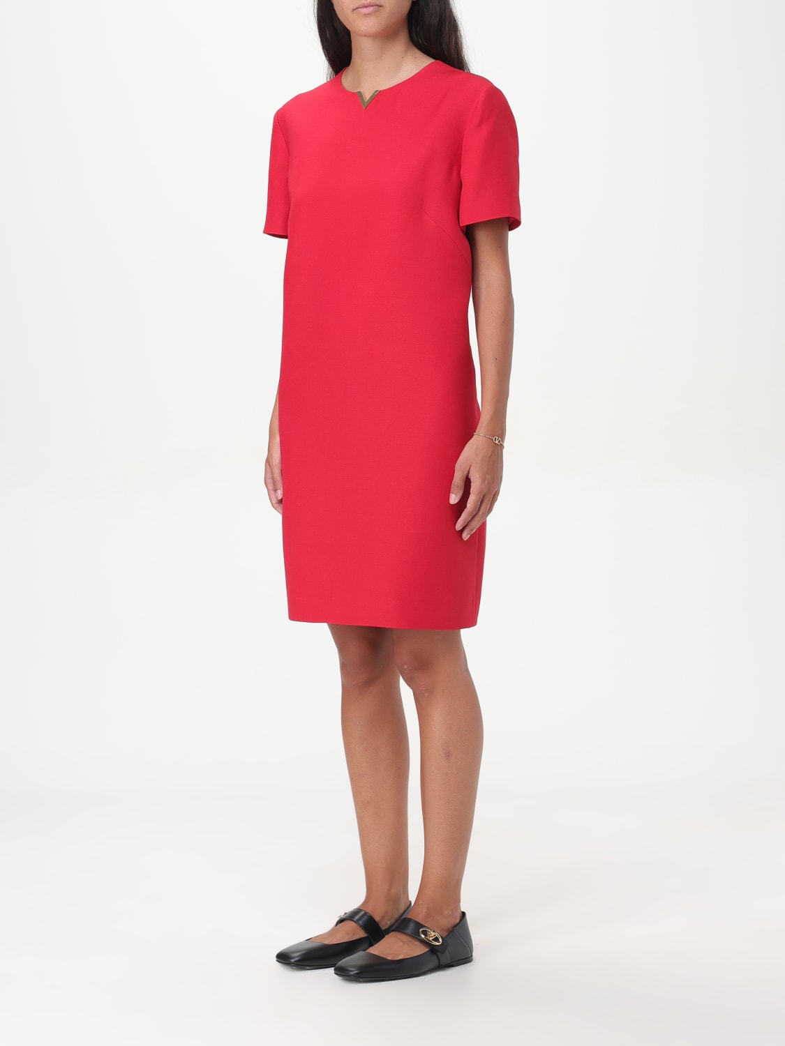 Giglio Abito VLogo Valentino in crêpe couture Cyber Monday