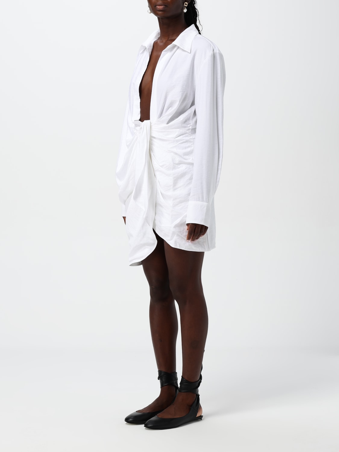 Giglio Abito chemisier Jacquemus in misto viscosa Offerte esclusive