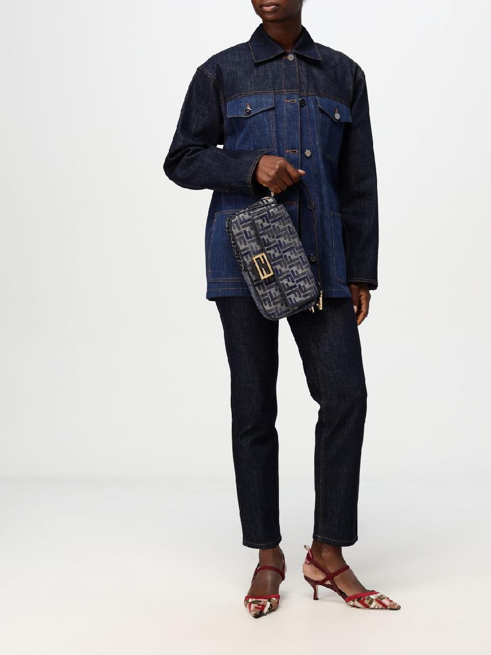 Giglio Jeans Fendi in denim di cotone Ultimo giorno