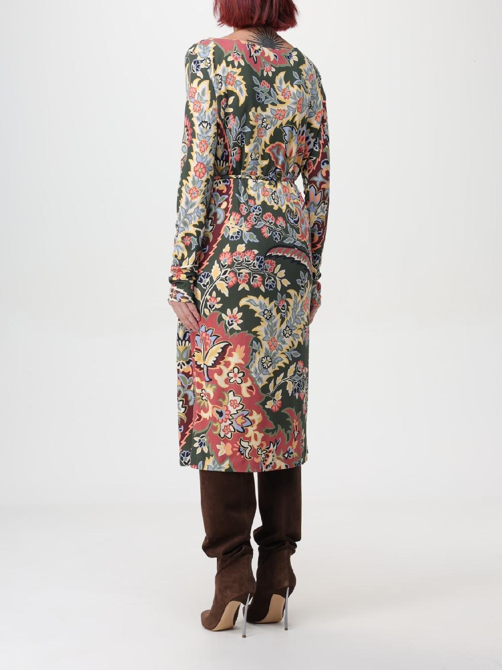 Giglio Abito Paisley Etro in viscosa Esporta salva