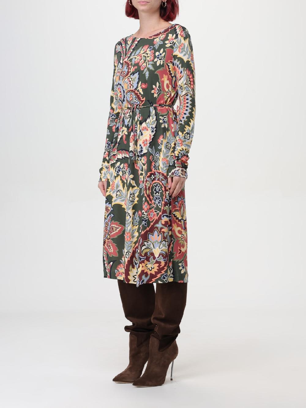 Giglio Abito Paisley Etro in viscosa Esporta salva