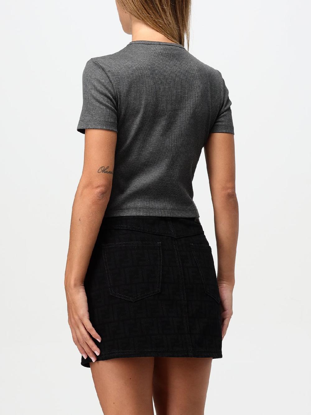Giglio T-shirt Fendi in cotone stretch Presa