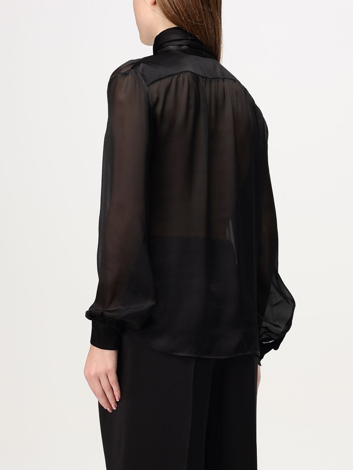 Giglio Camicia Saint Laurent in seta Offerta per la Festa della Mamma