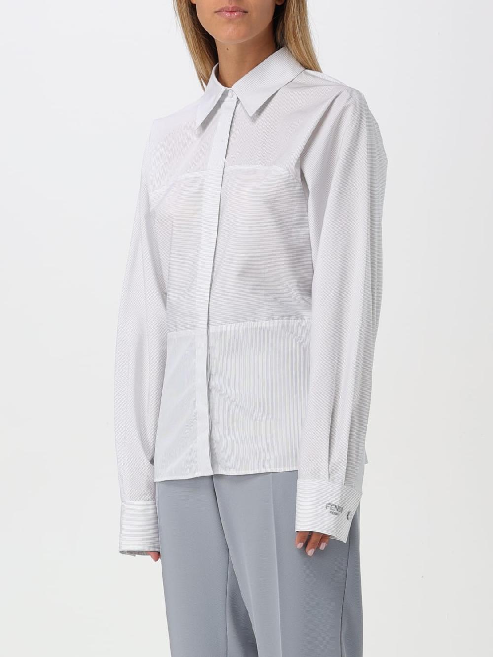 Giglio Camicia Fendi in cotone Offerta Giorno del Papà