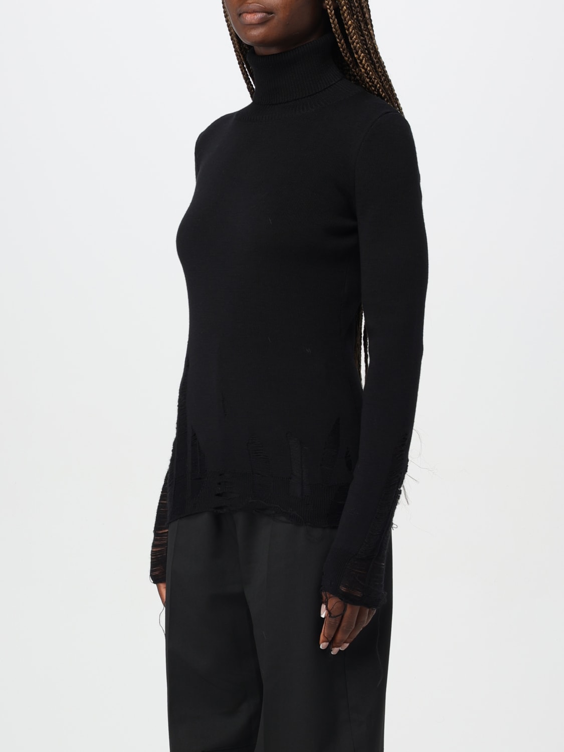 Giglio Maglia MM6 Maison Margiela in misto lana Smaltimento dello stoccaggio