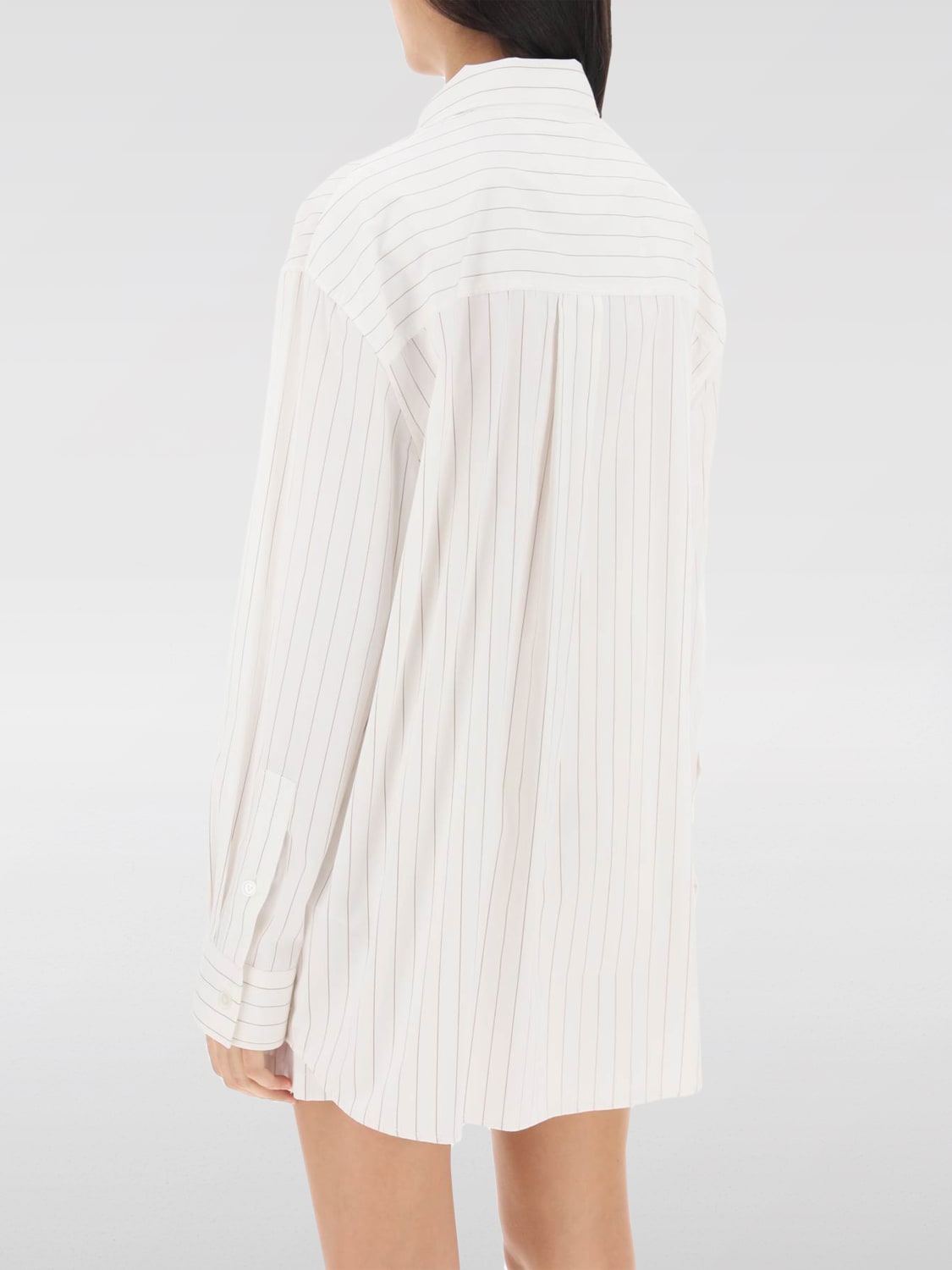 Giglio Camicia Bottega Veneta in cotone a righe Offerte esclusive