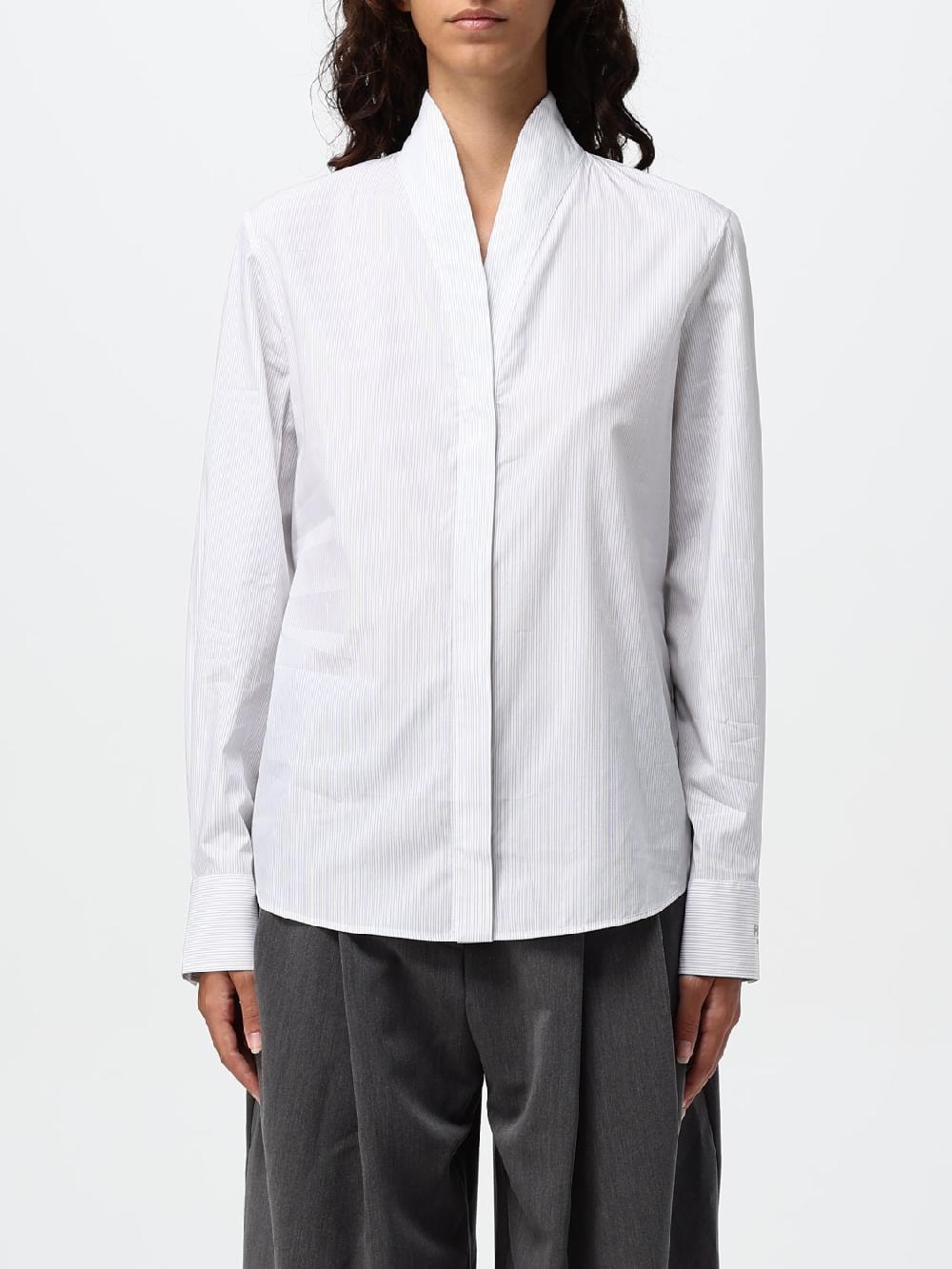 Giglio Camicia Fendi in cotone a righe Offerte speciali