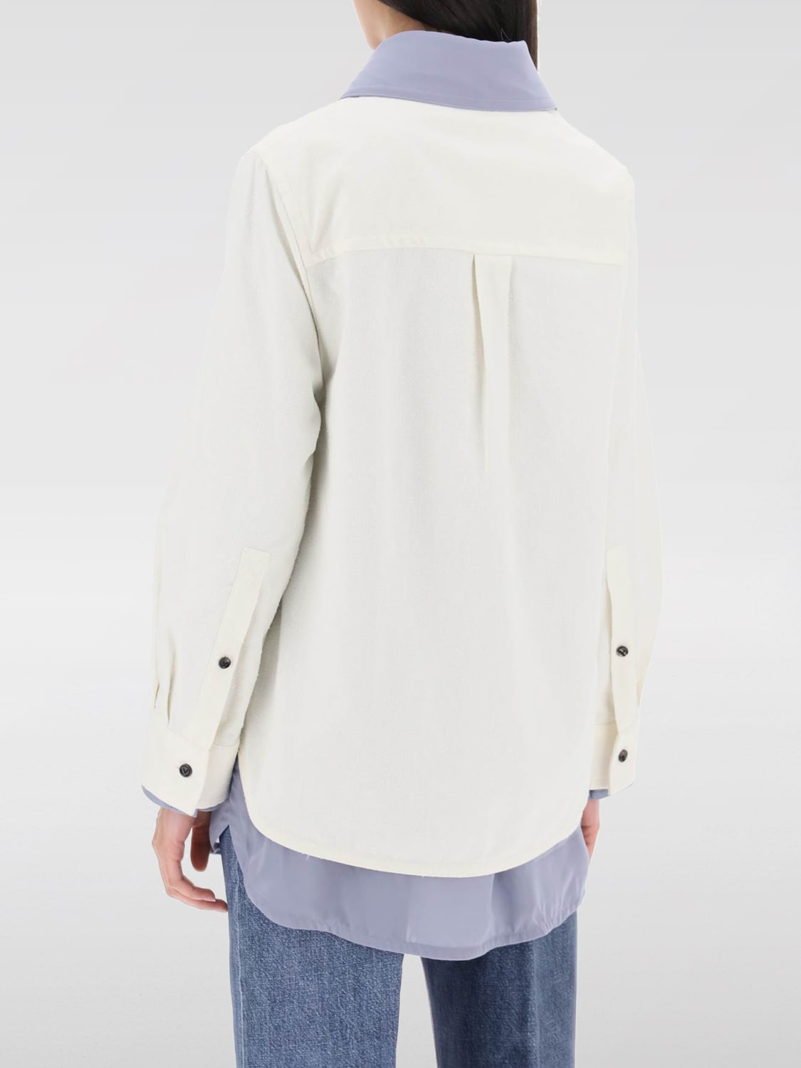 Giglio Camicia Bottega Veneta in misto cotone Sconti VIP