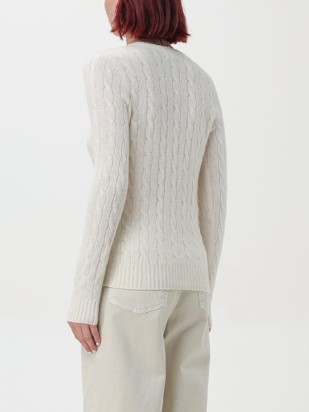 Giglio Maglione Polo Ralph Lauren in lana e cashmere con lavorazione intrecciata Enormi sconti
