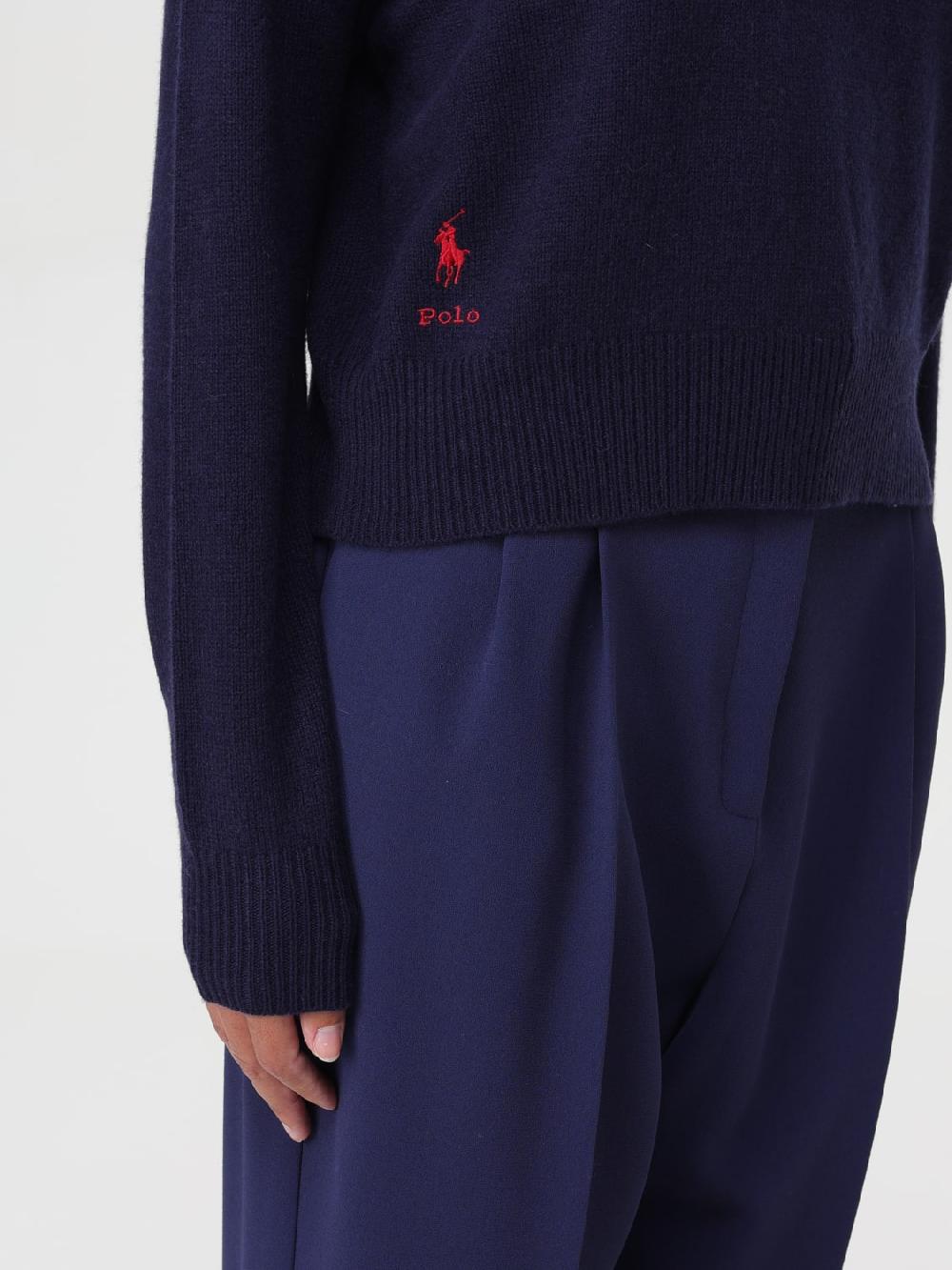Giglio Maglione Polo Ralph Lauren in misto lana con logo ricamato 50% di sconto con spedizione gratuita