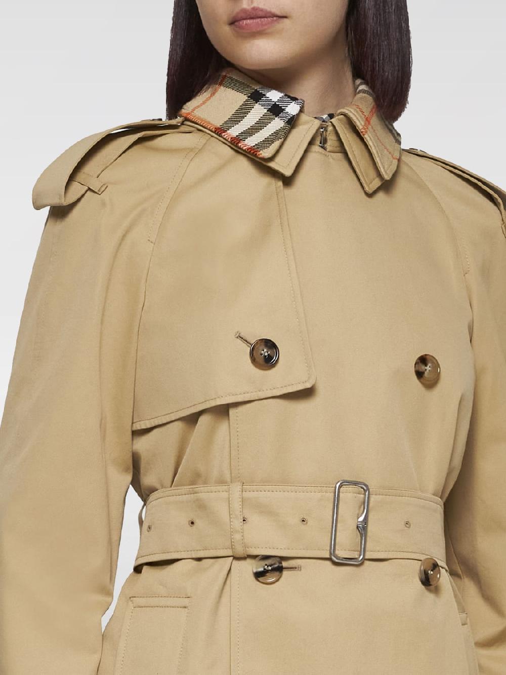 Giglio Trench Burberry in cotone Duty-free