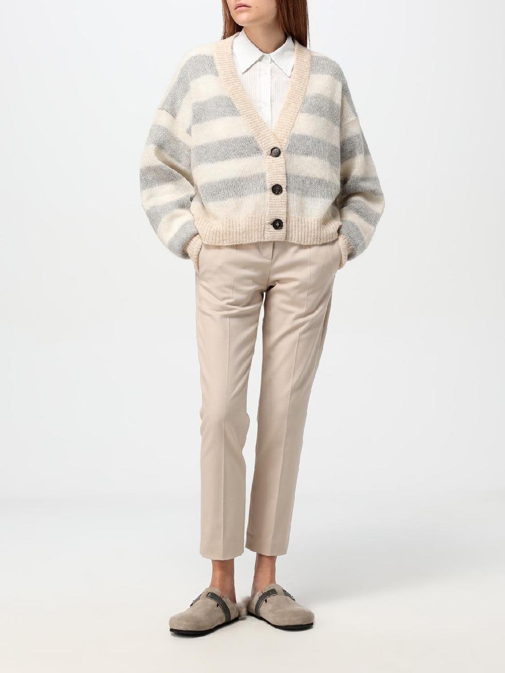 Giglio Pantalone Brunello Cucinelli in cotone stretch Novità