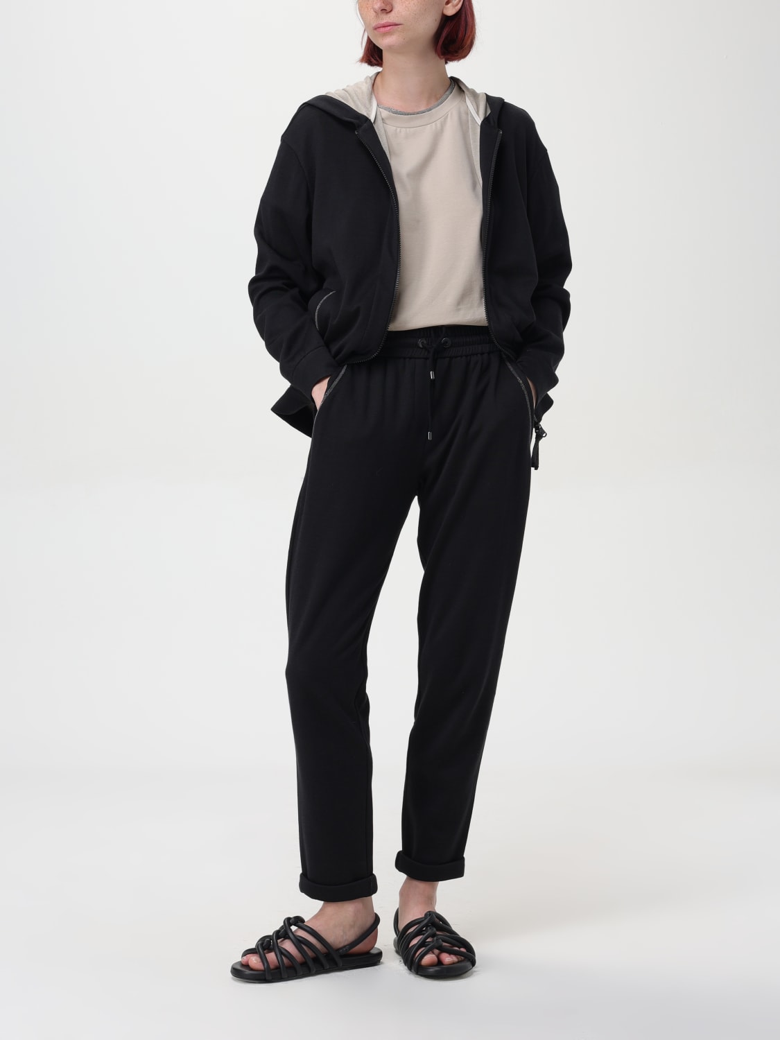 Giglio Pantalone jogging Brunello Cucinelli Presa