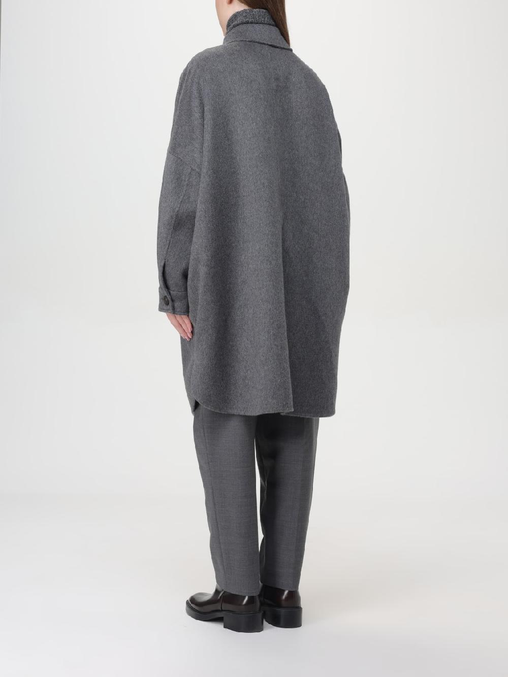 Giglio Cappotto asimmetrico Brunello Cucinelli Offerta