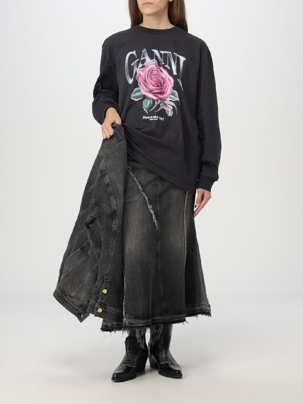 Giglio Gonna Ganni in denim Online