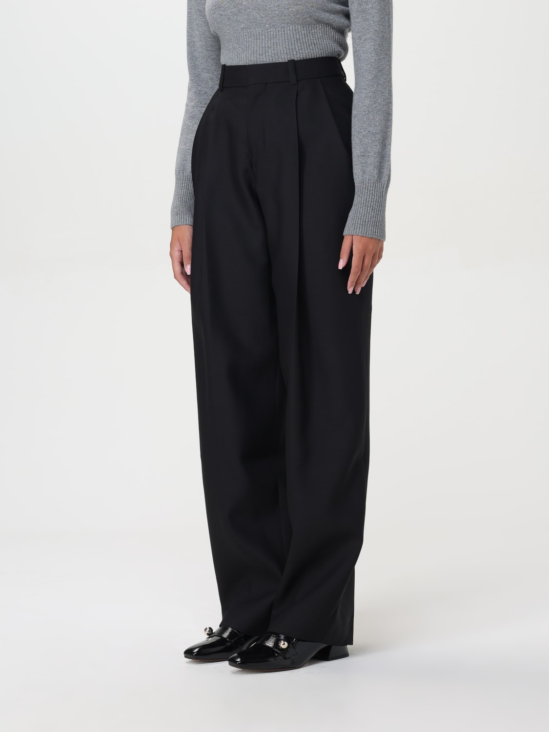 Giglio Pantalone Jacquemus in lana Offerte