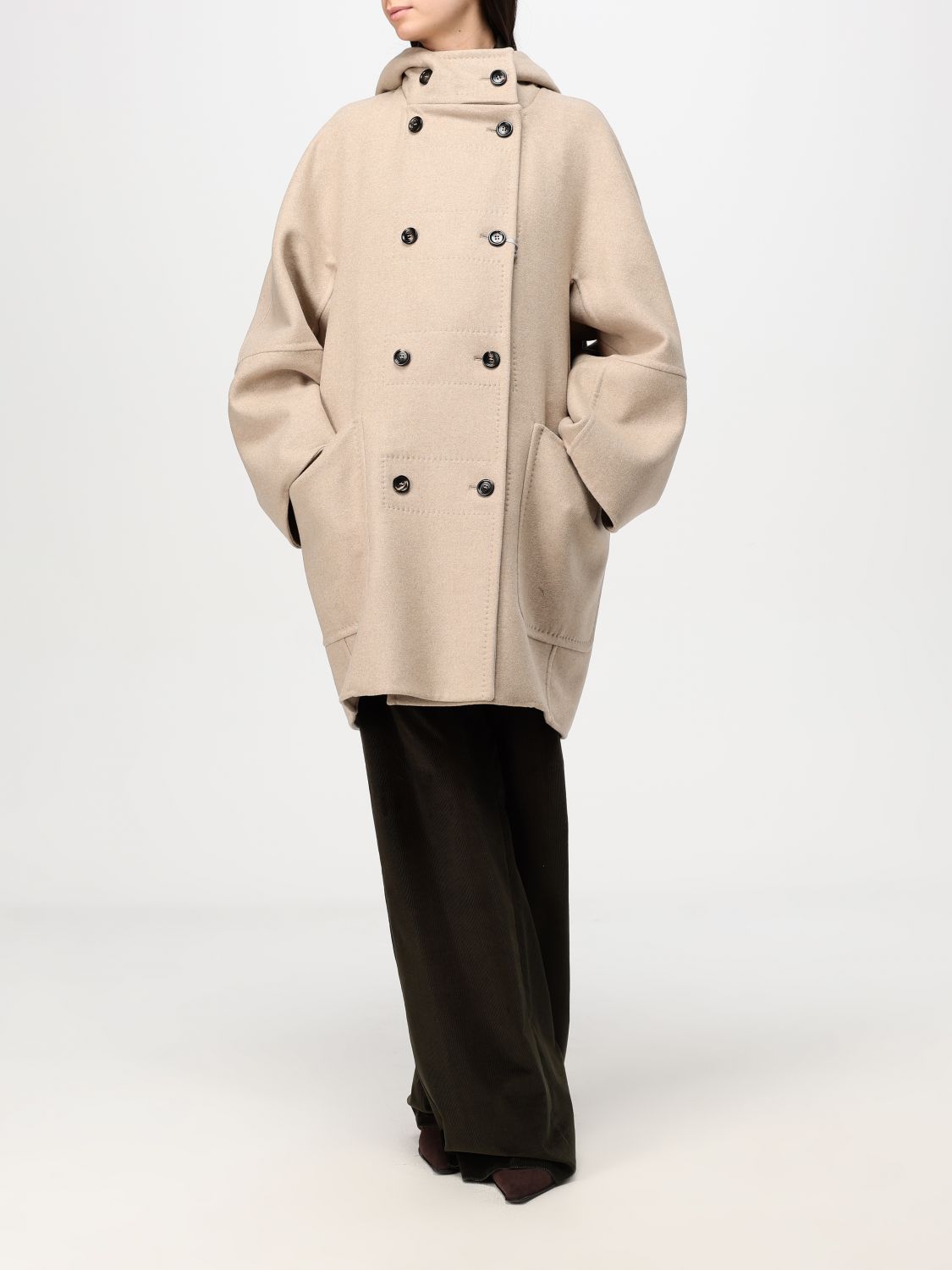 Giglio Cappotto doppiopetto Max Mara in misto lana Negozio