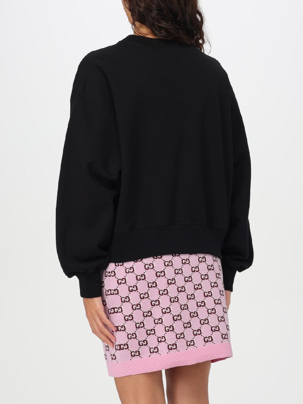 Giglio Felpa Gucci in cotone con logo Flash Sale