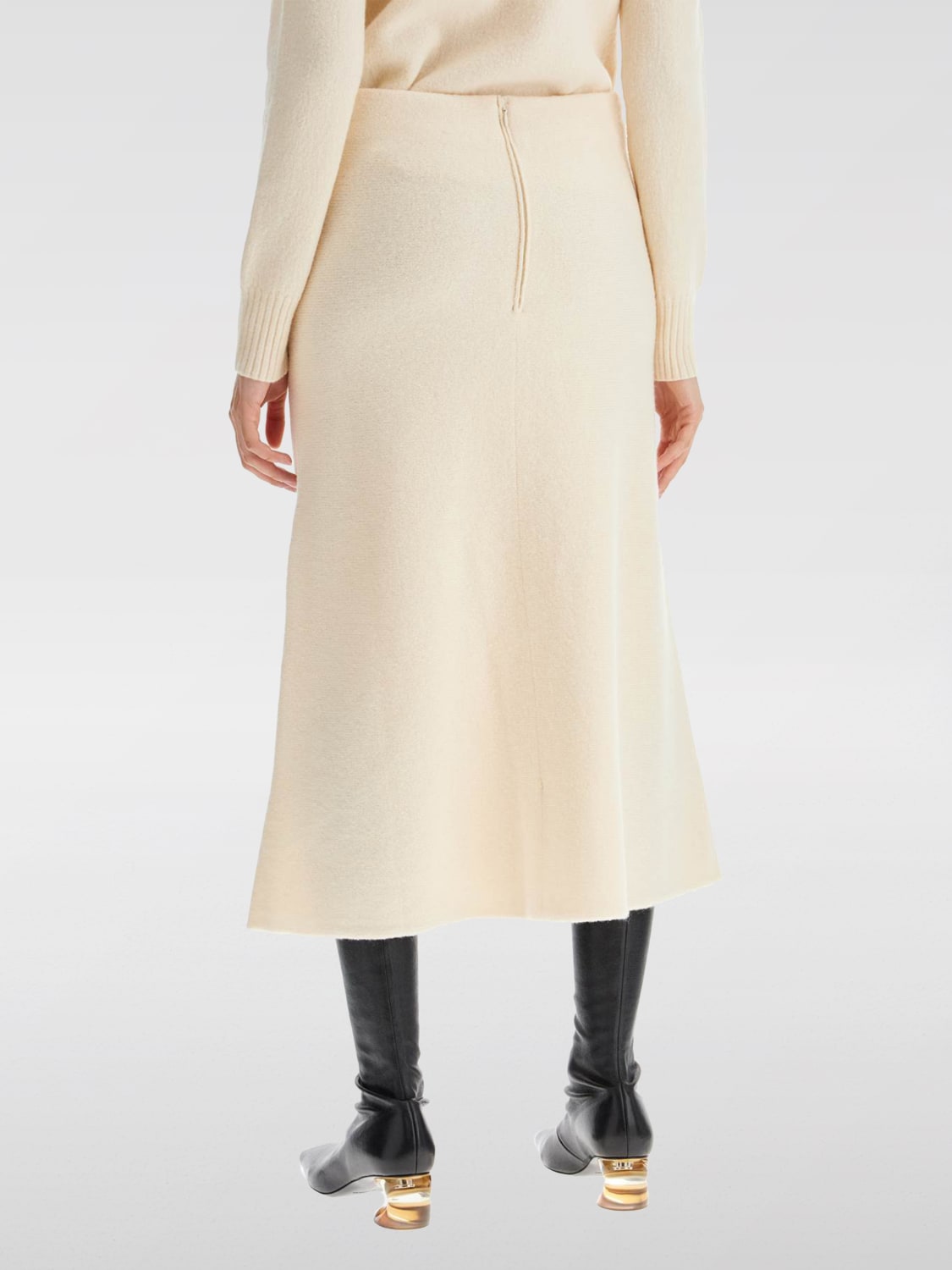 Giglio Gonna di lana midi Jil Sander Shopping online