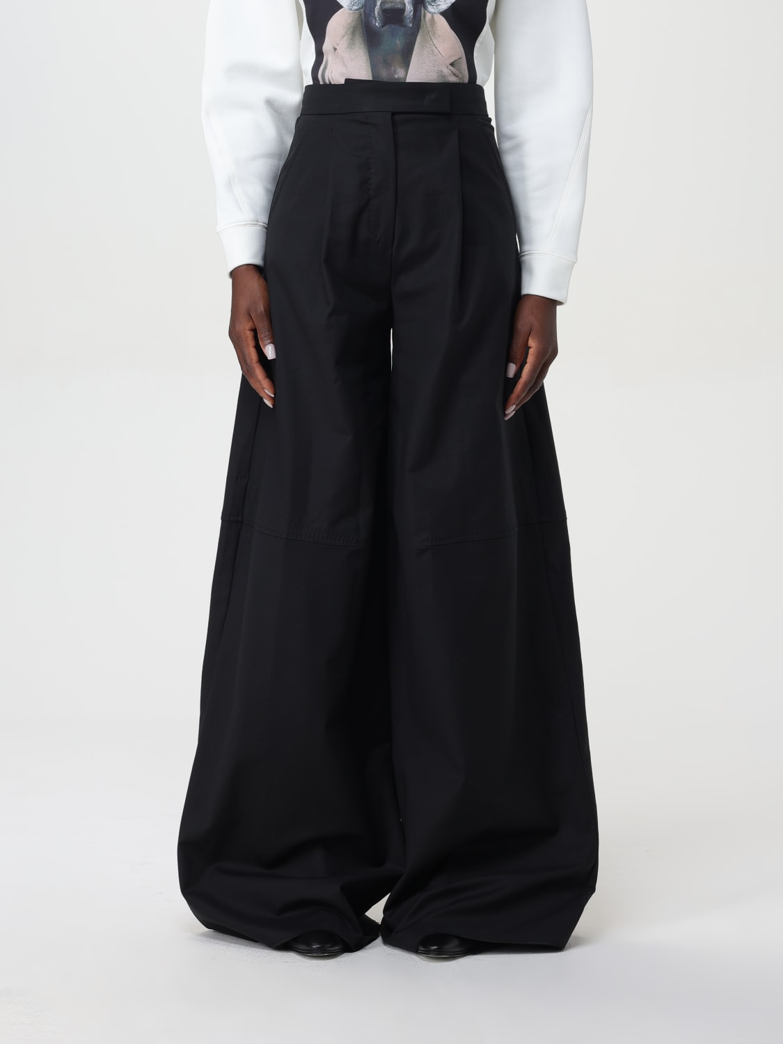 Giglio Pantalone Max Mara in cotone stretch