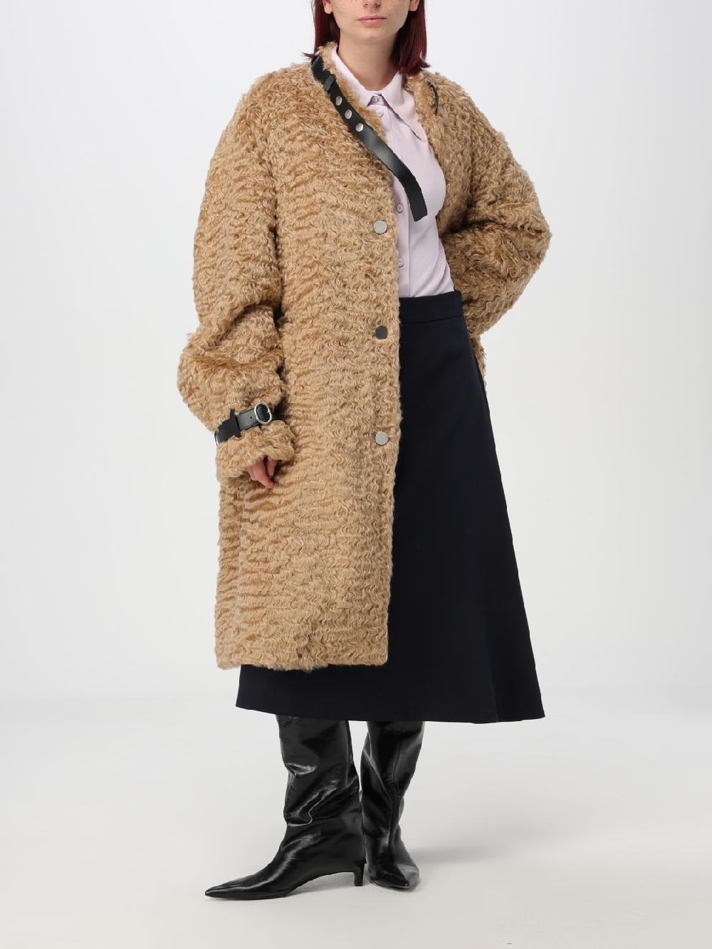 Giglio Cappotto Jil Sander in Mohair e cotone Cyber Monday