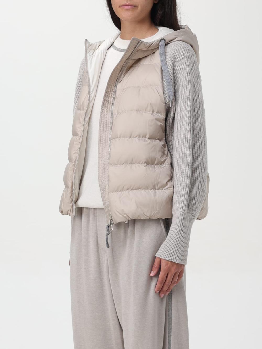 Giglio Piumino in nylon e lana Brunello Cucinelli Offerte giornaliere