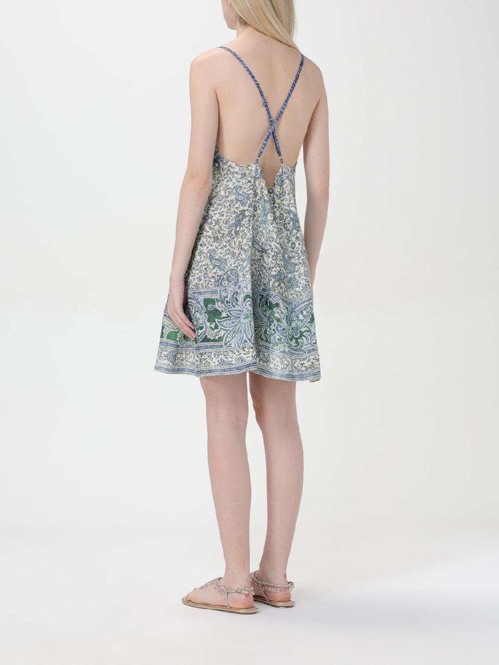 Giglio Abito Ottie Swing corto Paisley Zimmermann Super Saving Price