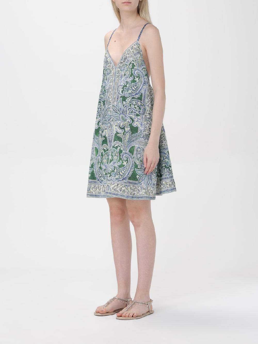 Giglio Abito Ottie Swing corto Paisley Zimmermann Super Saving Price