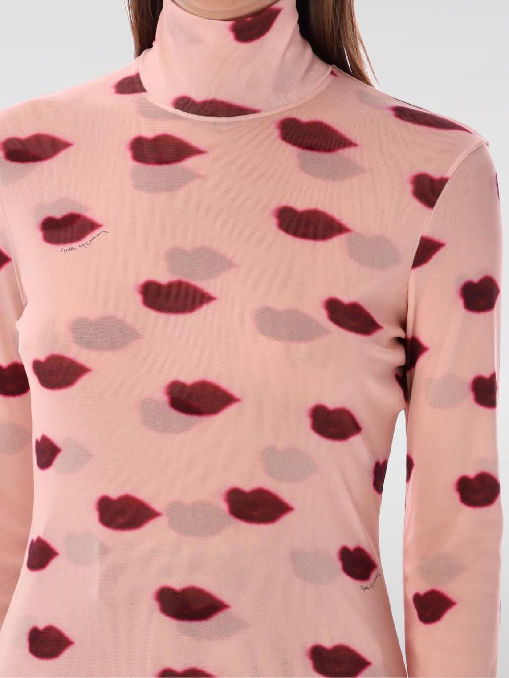 Giglio Top Stella McCartney in tulle stampato Ultimo giorno