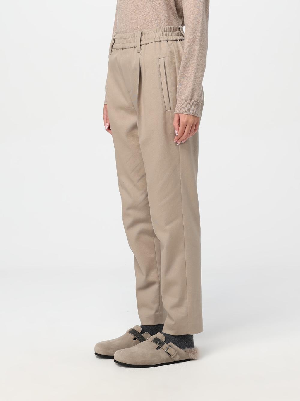 Giglio Pantalone Brunello Cucinelli in cotone stretch Only for today
