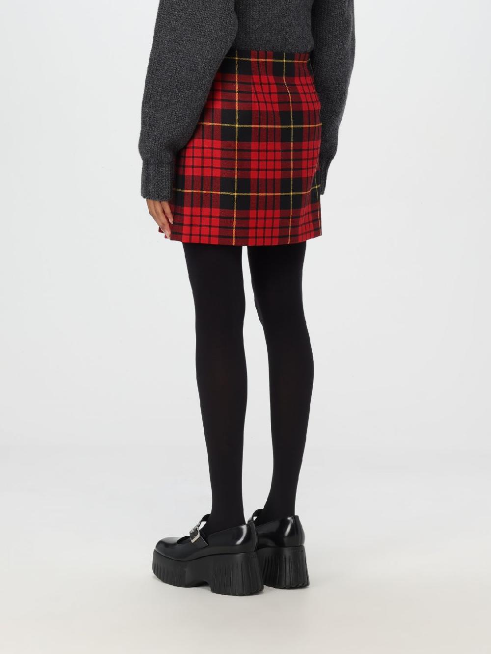 Giglio Gonna mini Alexander McQueen in lana Tartan Enormi sconti