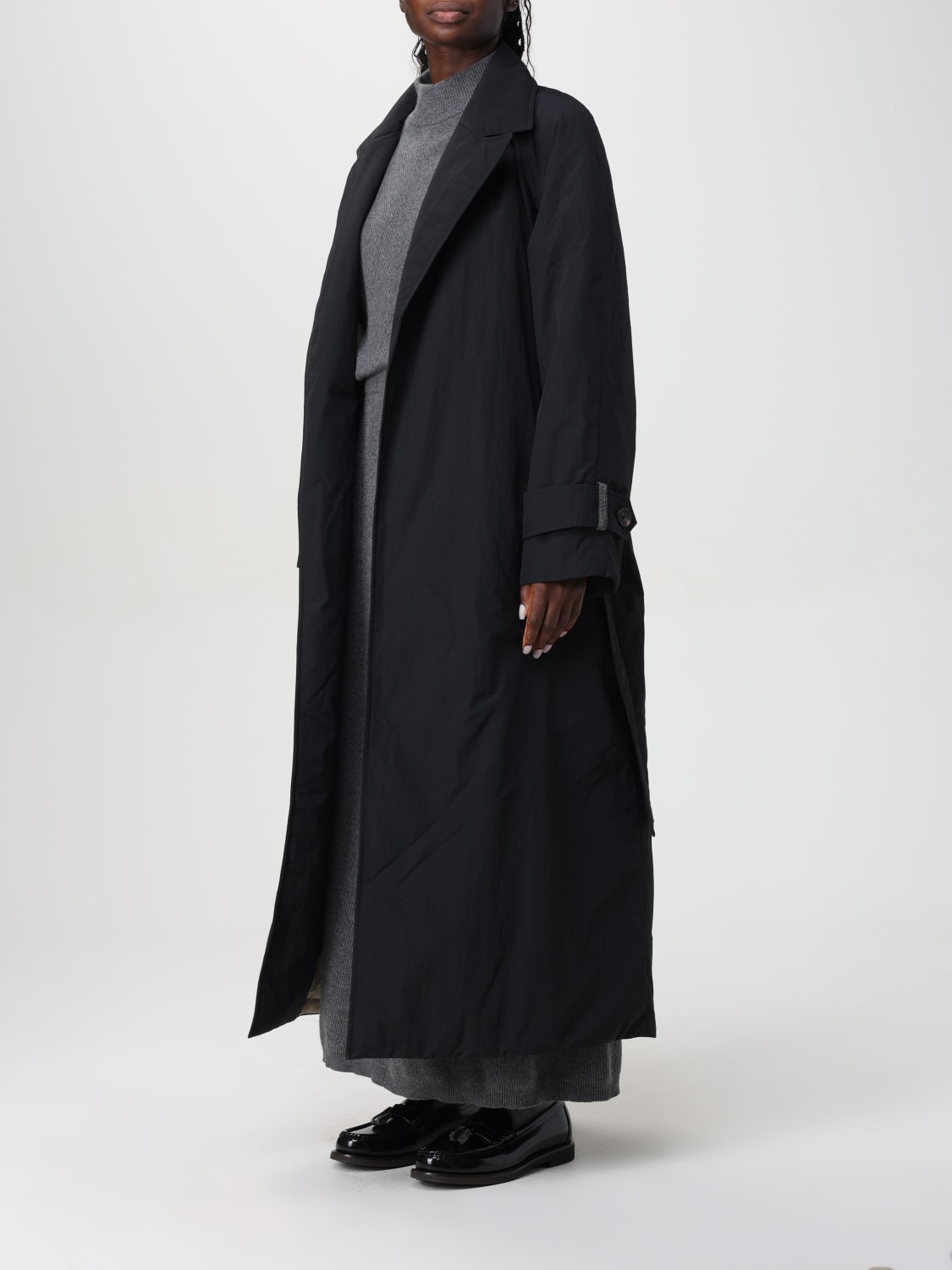 Giglio Cappotto Brunello Cucinelli in misto cotone 50% di sconto per tempo limitato