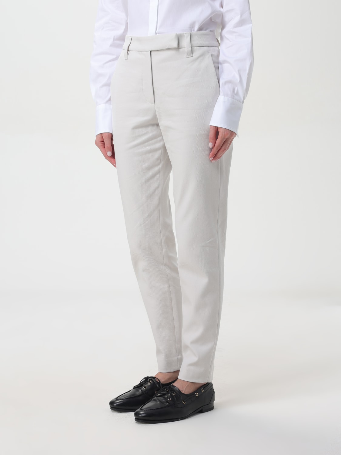 Giglio Pantalone Brunello Cucinelli in cotone In Linea