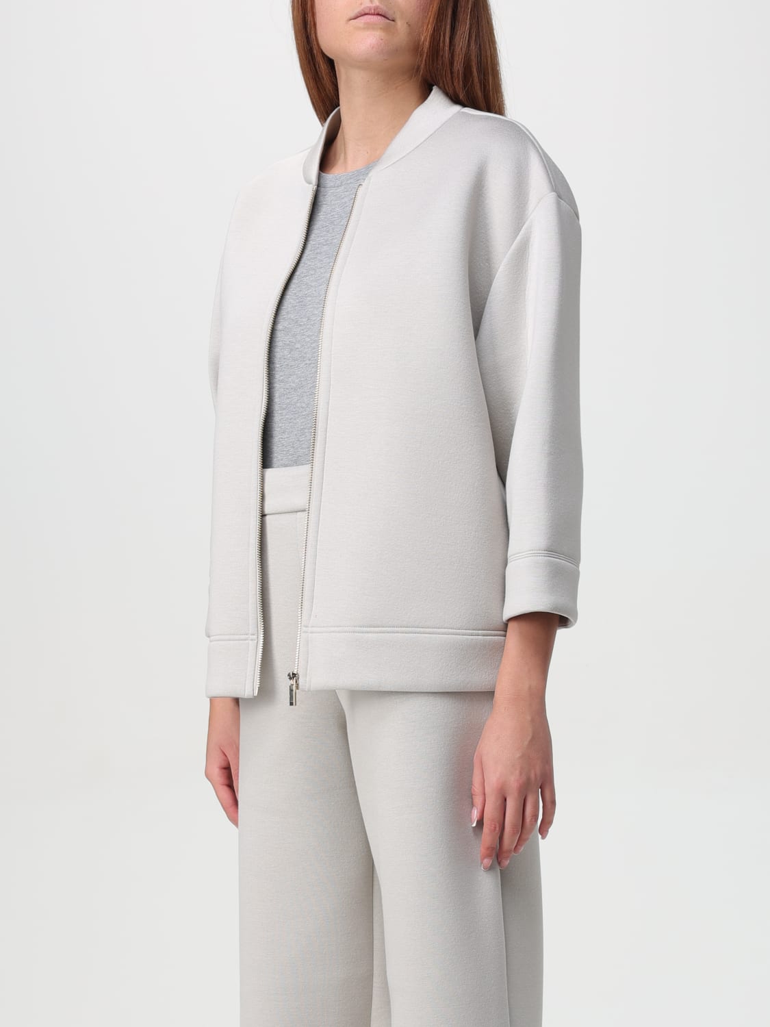 Giglio Bomber Max Mara in jersey Consegna Veloce