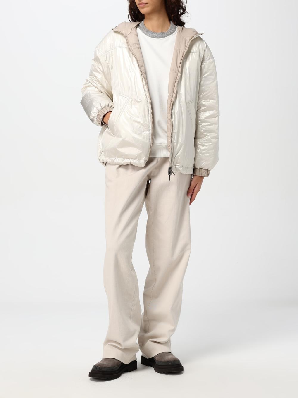 Giglio Piumino di nylon reversibile Brunello Cucinelli Sottocosto
