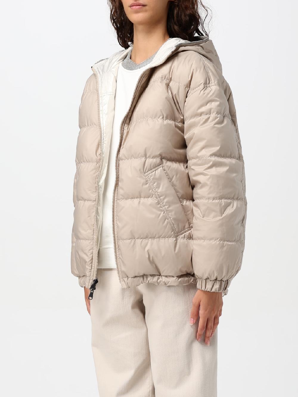 Giglio Piumino di nylon reversibile Brunello Cucinelli Sottocosto